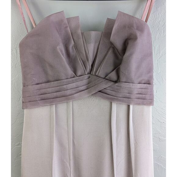 BCBG MAXAZRIA RUNWAY Purple Strapless Dress Size 6 - Picture 5 of 15